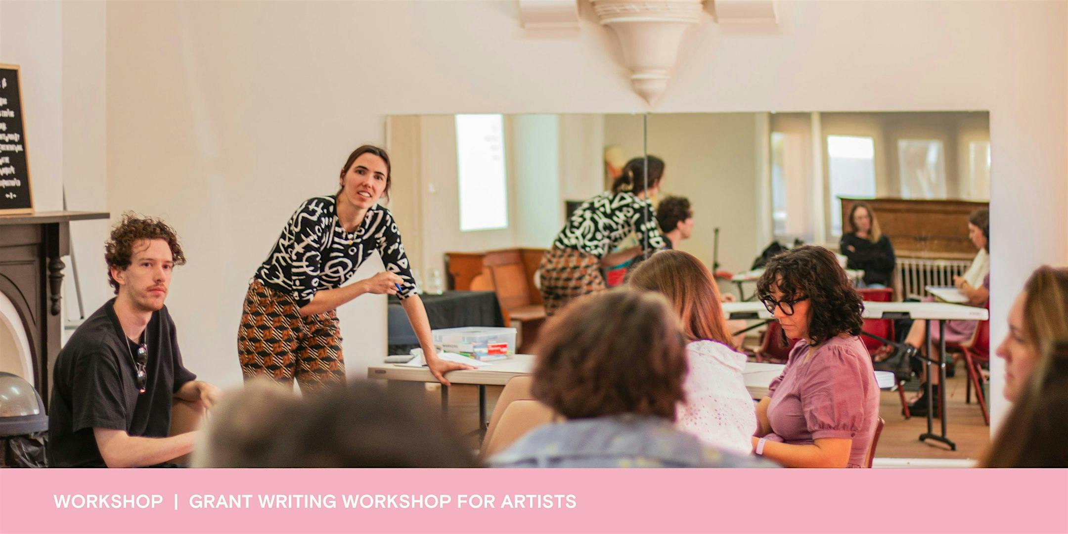 Image for Workshop | Grant Writing Workshop for Artists
